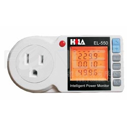 HILA EL-550 簡易電力監控15A(3200W)-TIME&定時(16SEP) V A W PF KWH HZ 電費- HILA EL-550 簡易電力監控15A(3200W)-TIME&定時(16SEP) V A W PF KWH HZ 電費-