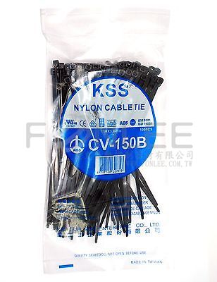 KSS CV-150B W=3.6 紮線帶(黑)  100PCS