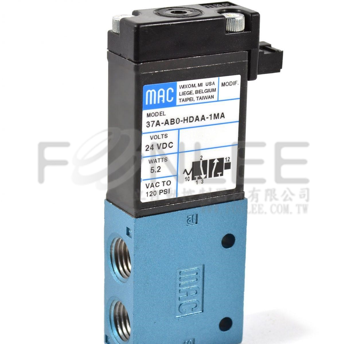 ---* MAC 37系列 3口2位 電磁閥