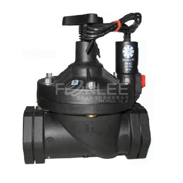 MAGNATE塑鋼閥2&rdquo; AC24V手動M5013-20-1M