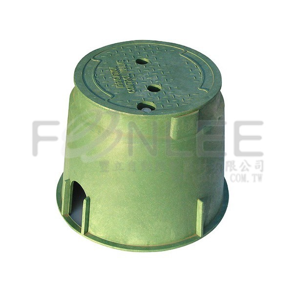 圓型塑膠閥箱1&rdquo; (綠色)  M5010-11C