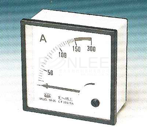 SR-96型 150/5A 歐式電流表(雙針)