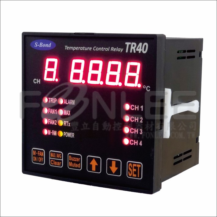 S-Bond 4-Temp電驛(PT/mA，485/R2) TR40