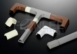 KSS TCE-2WE 電話配線槽末端接頭(白)