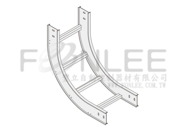 鋁製電纜架 600Ｘ100(U型)