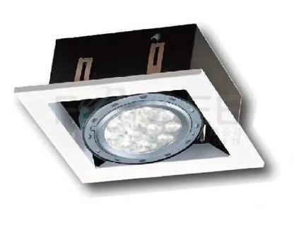 舞光 DL-31019 LED 8W時尚四角崁燈(黃)