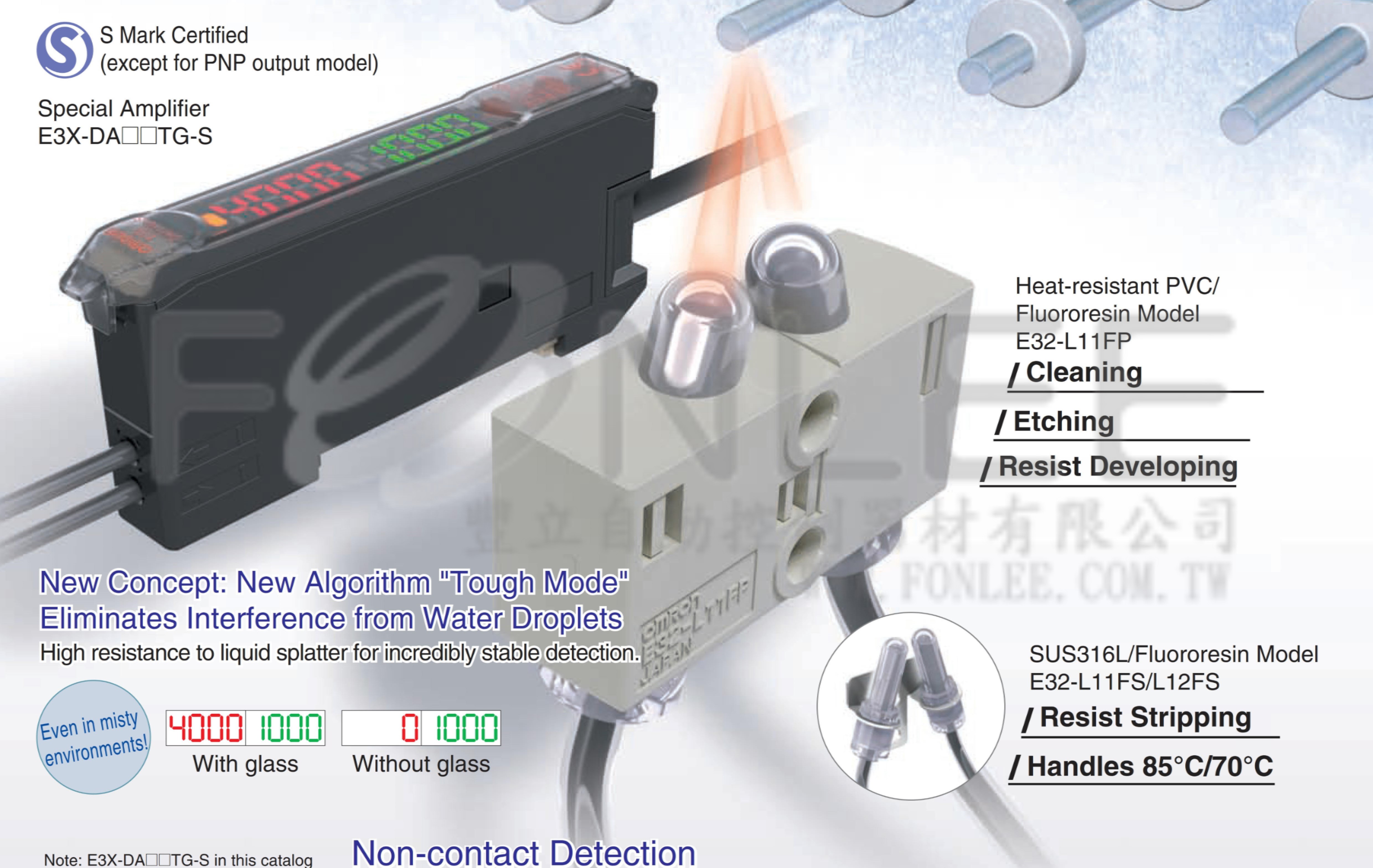 OMROM E3X-DA11-N 放大器模組-OMROM 放大器模組 E3X-DA11-N-ODOME3XDA11N-放大器