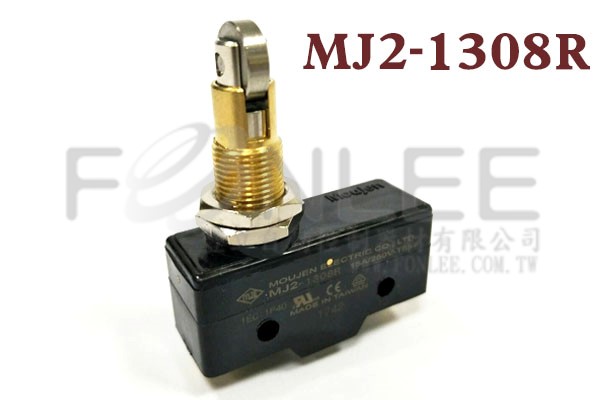茂仁微動開關 MJ2-1308R(垂直輪)-茂仁微動開關 MJ2-1308-OTMOMJ21308R-微動開關