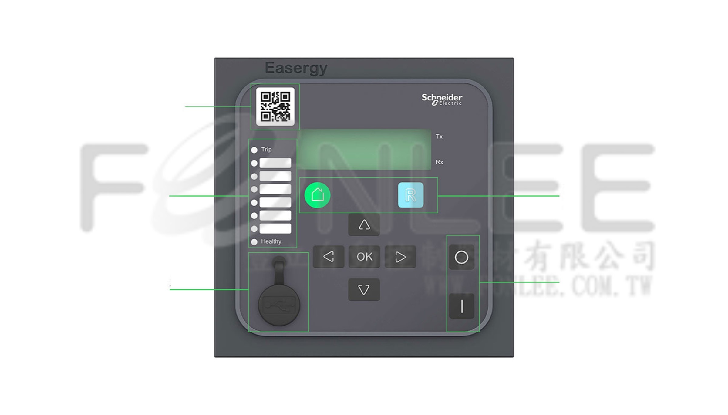 ---* Schneider PowerLogic P1保護電驛