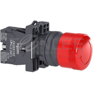 TE XA2 &Oslash;30旋轉急停按鈕1NC  XA2ES442