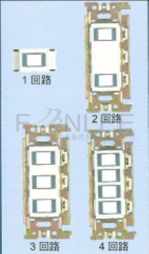 東芝(CS) 二線式選擇開關 TMSF03A