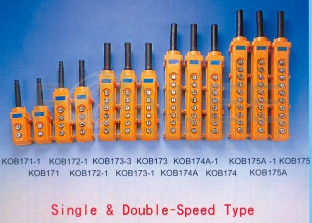 KOB 173-3 六點式吊車押扣全雙速
