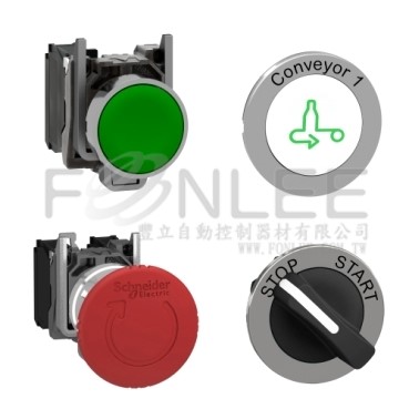 TE XB4指示燈LED白 XB4BV5B1