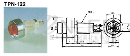 天得TPN-122 指示燈(G) Ø22(12) 220V