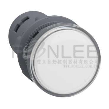 TE XA2指示燈白24V XA2EVB1LC