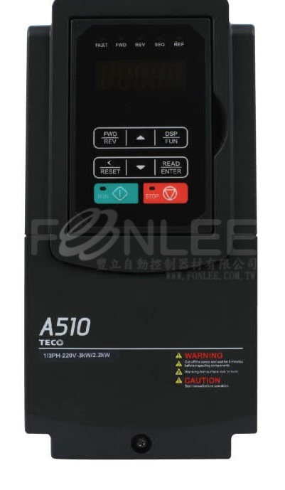 東元變頻器 JNA510-4005-SE3  5HP 380V
