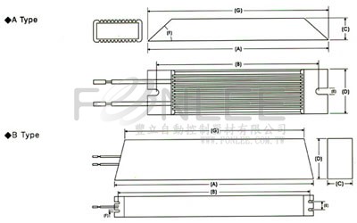 --** 立式鋁殼電力電阻 SMRV-1500W