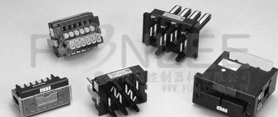 不二電流測試端子底座 4P CTT KTT-AW4B